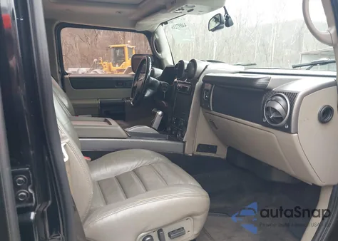 2003 Hummer H2 из США, поврежденный, VIN 5GRGN23U43H121273